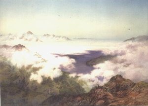 Früher Morgen von der Schynegge Platte, Schweiz