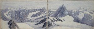 Blick vom Breithorn