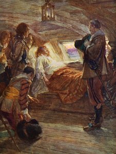 Der Tod von Sir Francis Drake von Arthur David (after) McCormick