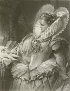 Elisabeth, Königin von England von Arthur Georg von Ramberg
