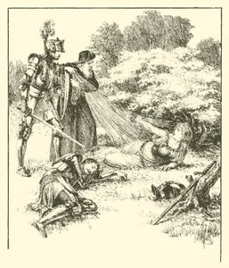 Sir Guyon, Der Bower des Glücks von Arthur George Walker