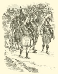 Die Abenteuer von Sir Artegall, Königin der Amazonen von Arthur George Walker