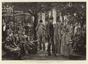Der Abendspaziergang bei der Deutschen Ausstellung von Arthur Hopkins