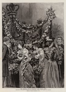 Die Rosen-Show und das Blumenfest im Mansion House von Arthur Hopkins