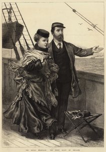 Die königliche Hochzeit, der erste Blick auf England