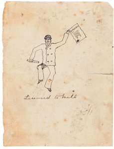 Selbstporträt von Arthur Ignatius Conan Doyle