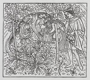 Hans Christian Andersen: Der Garten des Paradieses von Arthur Joseph Gaskin