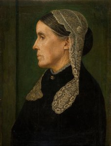 Porträt von Mrs. Henry Gaskin, Mutter des Künstlers, 1888