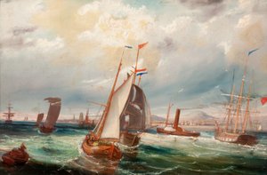 Dundee vom Fluss aus