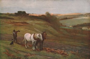 Am Ende des Tages, spätes 19. - frühes 20. Jahrhundert, um 1930