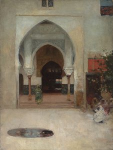 Studie für "An der Tür des Serails", ca. 1890