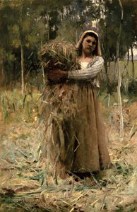 Das Bauernmädchen (Die Holzsammlerin) 1880