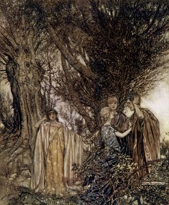 Ein Sommernachtstraum von Arthur Rackham