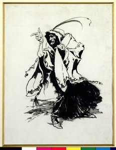 Dornröschen - Die dreizehnte Fee, Illustration aus Märchen der Brüder Grimm, übersetzt von Mrs. Edgar Lucas, veröffentlicht 1900 von Arthur Rackham