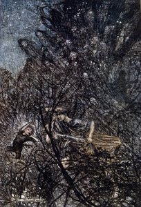 Illustration für Ein Sommernachtstraum von William Shakespeare