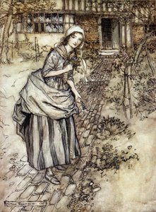 Illustration von Arthur Rackham für Ein Sommernachtstraum von William Shakespeare von Arthur Rackham