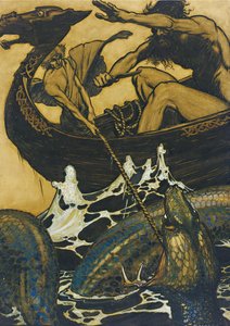 Illustration für die Edda