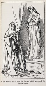 Illustration von Paulina aus Das Wintermärchen