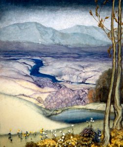 Landschaft, ca. 1920 von Arthur Rackham