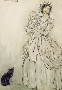 Rips Tochter und Enkelkind, 1904