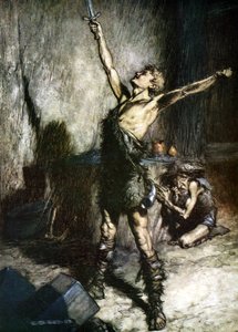 Siegfried von Arthur Rackham