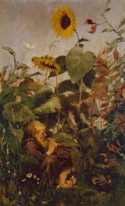 Tattercoats tanzt, während der Gänsehirte pfeift