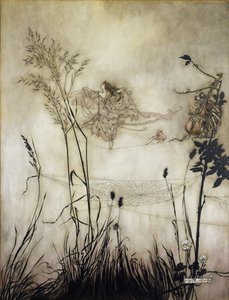 Die Feen sind exquisite Tänzerinnen, Illustration in Peter Pan in Kensington Gardens von J.M. Barrie (1860-1937) 1906