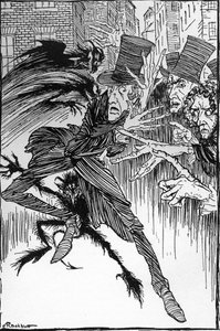 Der Dämon der Perversität von Arthur Rackham