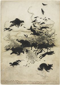 Der Zaunkönig und der Bär