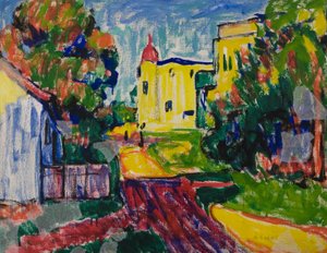 Eine Straße von Arthur Segal