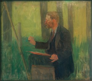 Thomas Herbst bei der Arbeit von Arthur Siebelist