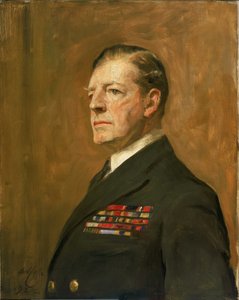 Admiral der Flotte Sir David Beatty, 1. Earl Beatty, 1871-1936 von Arthur Stockdale Cope