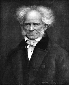 Schopenhauer, der deutsche Philosoph, ca. 1911 von Arthur Trevor Haddon