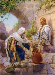 Die Frau von Samaria am Brunnen