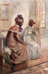 Illustration für Emma von Jane Austen von Arthur Wallis Mills