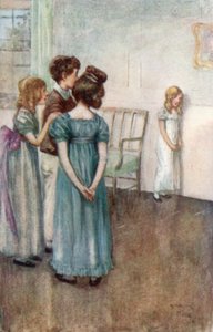 Illustration für Northanger Abbey von Jane Austen von Arthur Wallis Mills