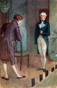 Illustration für Northanger Abbey von Jane Austen von Arthur Wallis Mills