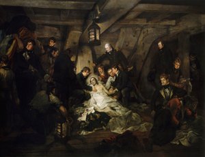 Der Tod von Nelson, 21. Oktober 1805 von Arthur William Devis