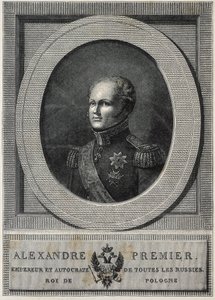 ALEXANDER I. von Russland (1777-1825). Zar von Russland (1801-1825)