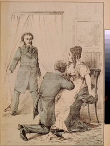 Alexandre Puschkin (1799-1837) (Litho)