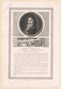 Camille Desmoulins von Artist Unknown