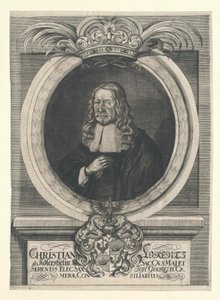 Christian Lorenz Adlershelm (Druck) von Artist Unknown