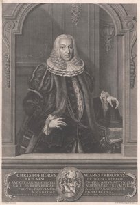 Christoph Adam Friedrich Behaim von Schwarzbach von Artist Unknown