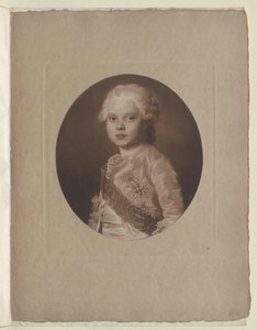 Dauphin von Frankreich Louis XVII. von Artist Unknown