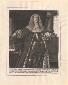 Kurfürst von Sachsen Johann Georg II. von Artist Unknown
