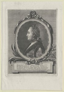 Kaiserin von Russland Katharina II von Artist Unknown