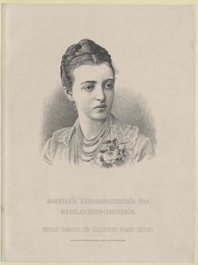 Großherzogin von Russland Anastasia Michailowna von Artist Unknown
