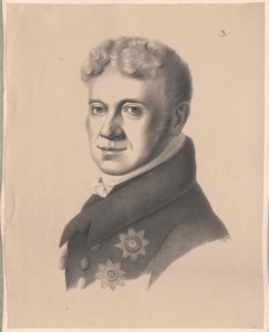 Grigori Aleksandrovic Baron von Stroganov von Artist Unknown