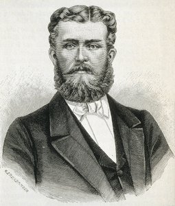 HOHENZOLLERN-SIGMARINGEN, Leopold (1835-1905). Bruder von König Carol I. von Rumänien und Vater des zukünftigen Königs Ferdinand von Rumänien. Gravur