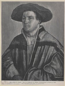 Hans Holbein (Druck) von Artist Unknown